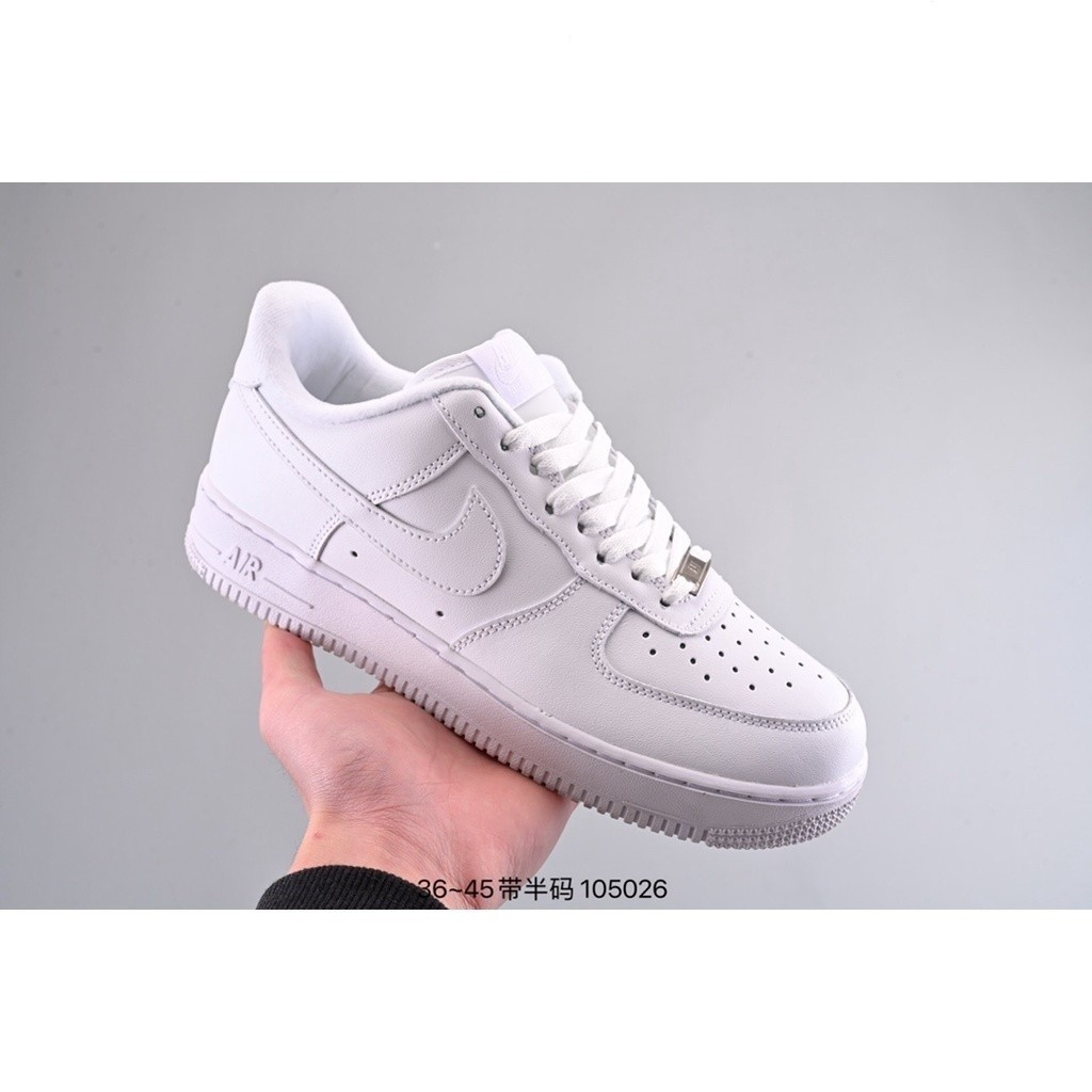 Giày thể thao Air Force 1 af1le màu trắng dành cho nam và nữ