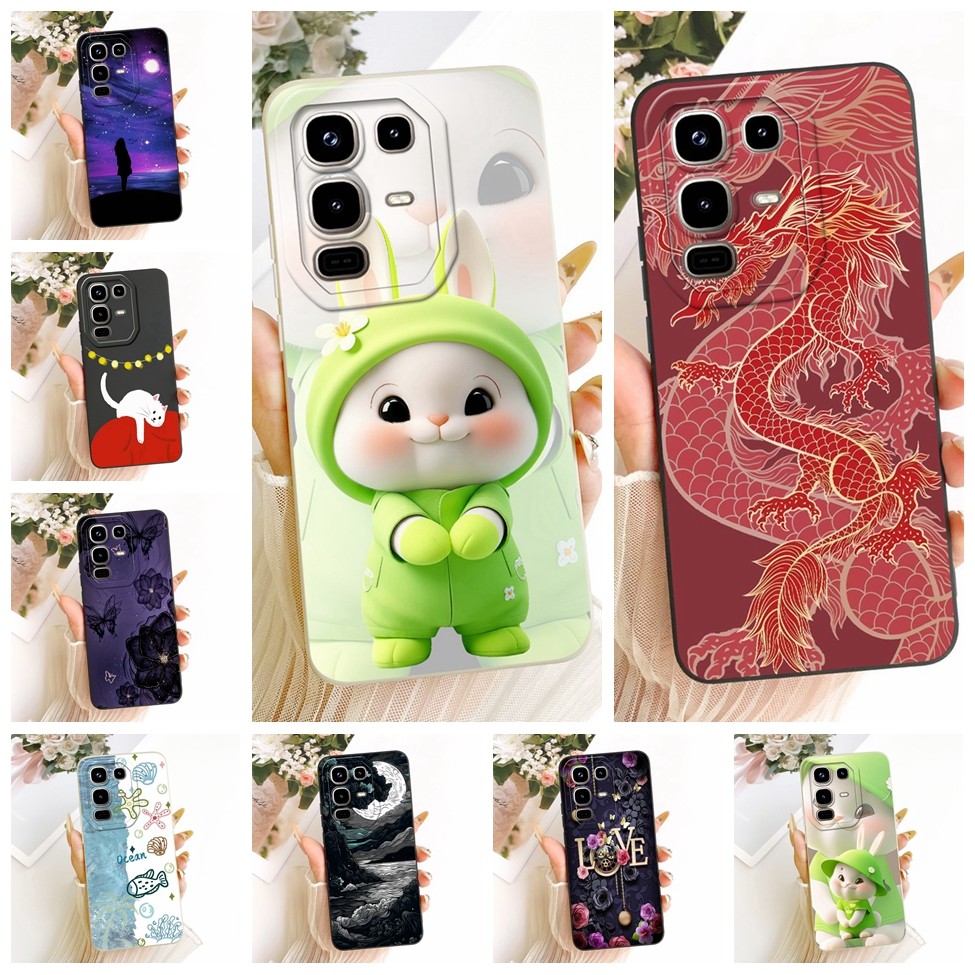 Ốp lưng Infinix Note 50s 5G X6870 Thời trang sang trọng Cool Kawaii Vỏ Silicon sơn dễ thương Note 50