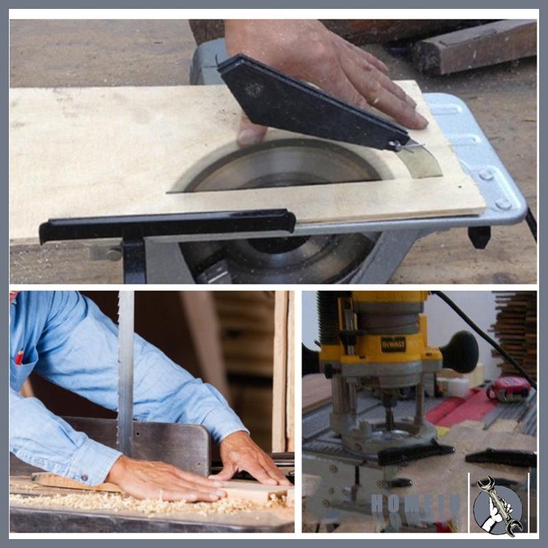 Two Featherboards Miter Gauge Slot for Engraving Machine Circular Handsaw Table