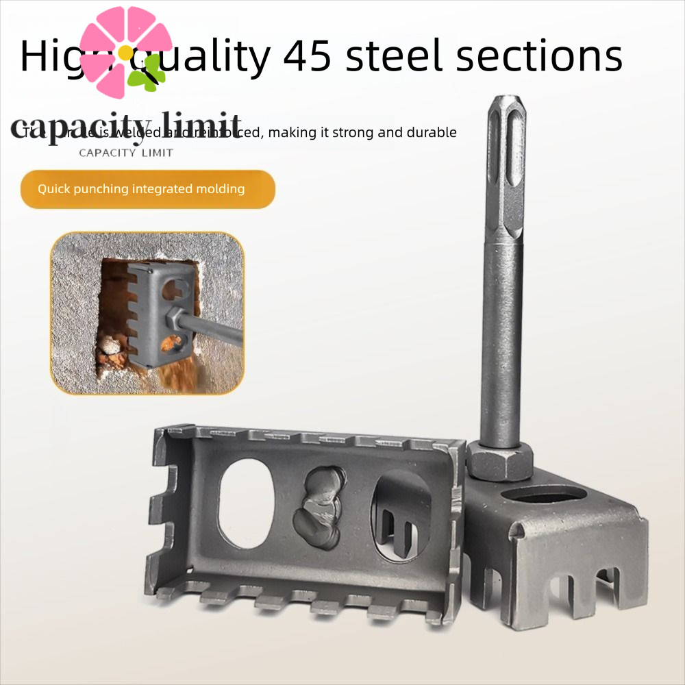 CÔNG THỨC GIỚI HẠN Lỗ Ổ cắm Sloter, Lỗ vuông Punch Hộp điện Công cụ đục lỗ, Di động Đa chức năng Chí