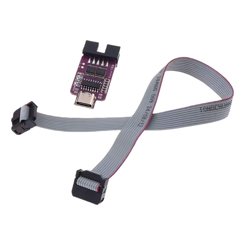 Lập trình viên tải xuống USB Moon cho Altera CPLD FPGA với cáp chuyển đổi cấp độ