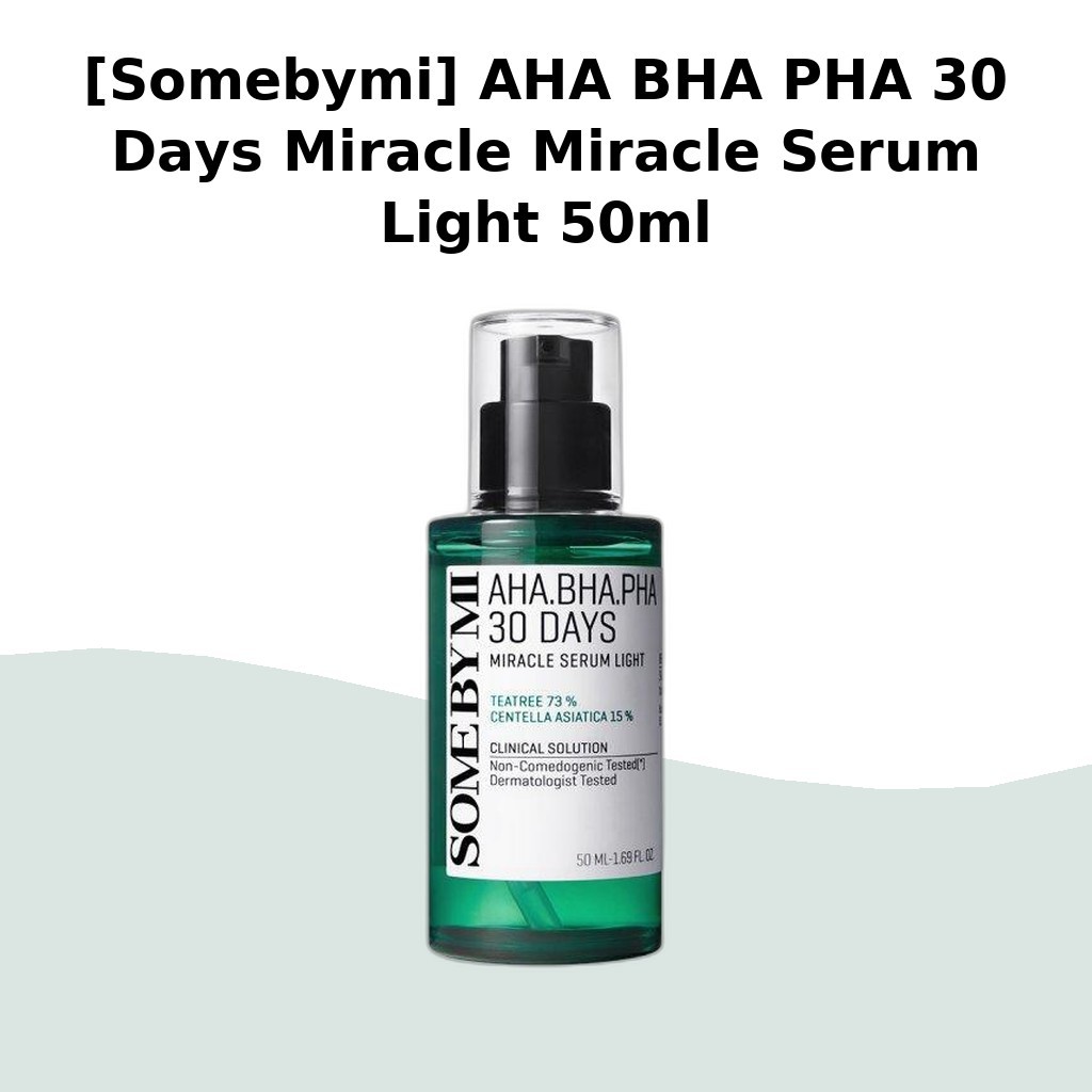 [Somebymi] AHA BHA PHA 30 Days Miracle Serum Light 50ml / Serum Hàn Quốc / 30 Days Miracle của Aroun