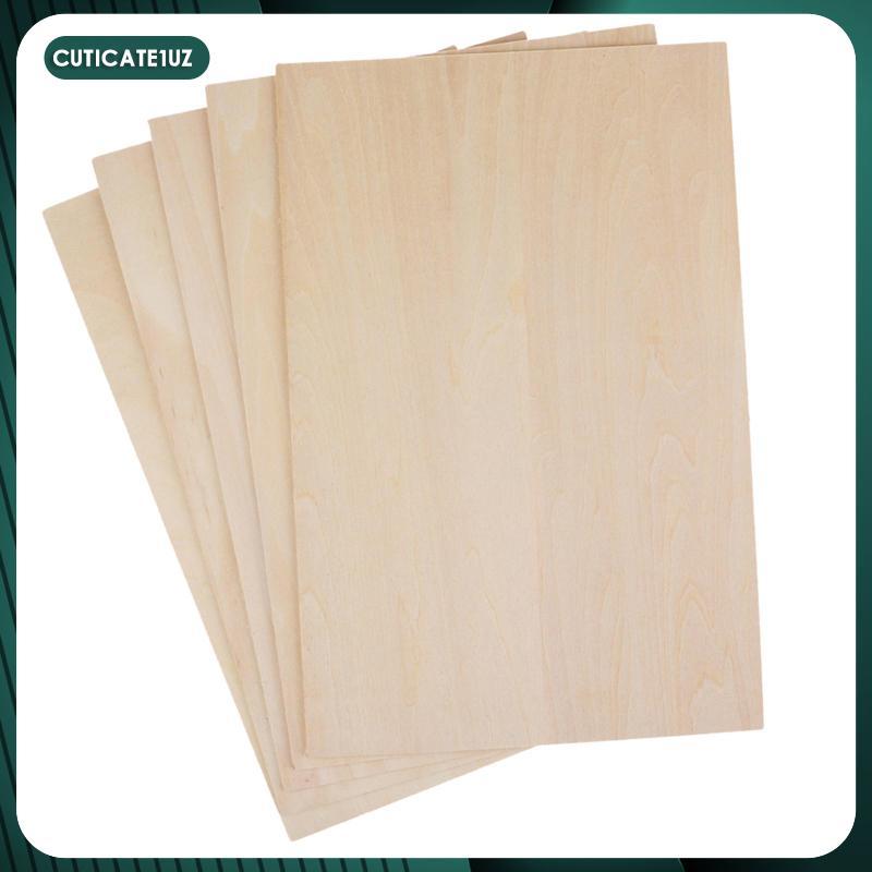 10x Tấm Gỗ Basswood Tấm Gỗ Cho Mô Hình Thuyền buồm Máy Bay Thu Nhỏ