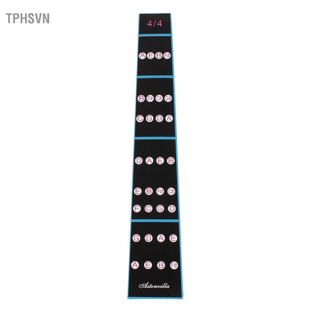 tphsvn 4/4 Violon Fiddle Hướng Dẫn Ngón Tay Ván Trượt Ngón Tay Nhãn Dán Nhãn Ngữ Điệu Biểu Đồ Cần Đà