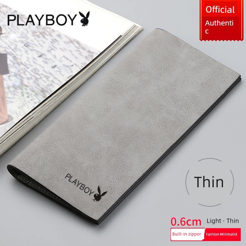 ví tiền nam bóp tiền nam Ví nam da thật Playboy chính hãng