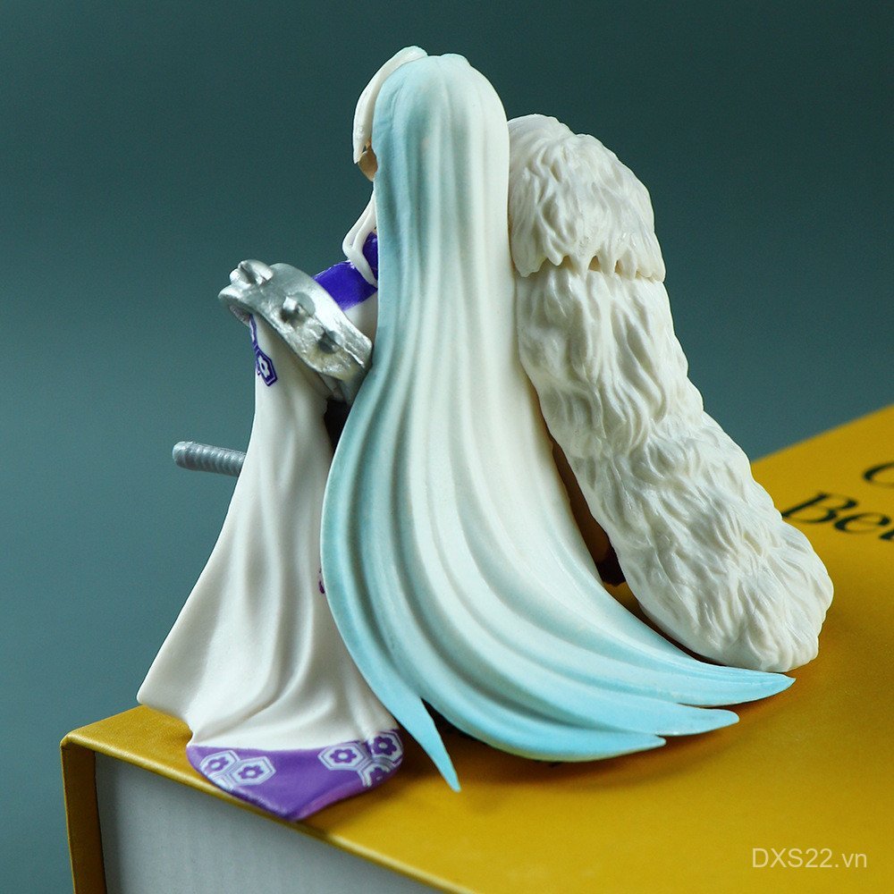 13cm Anime Nhật Bản Inuyasha Hình Sesshoumaru Vị Trí Ngồi PVC Nhân Vật Hành Động Tượng Mô Hình Bộ Sư