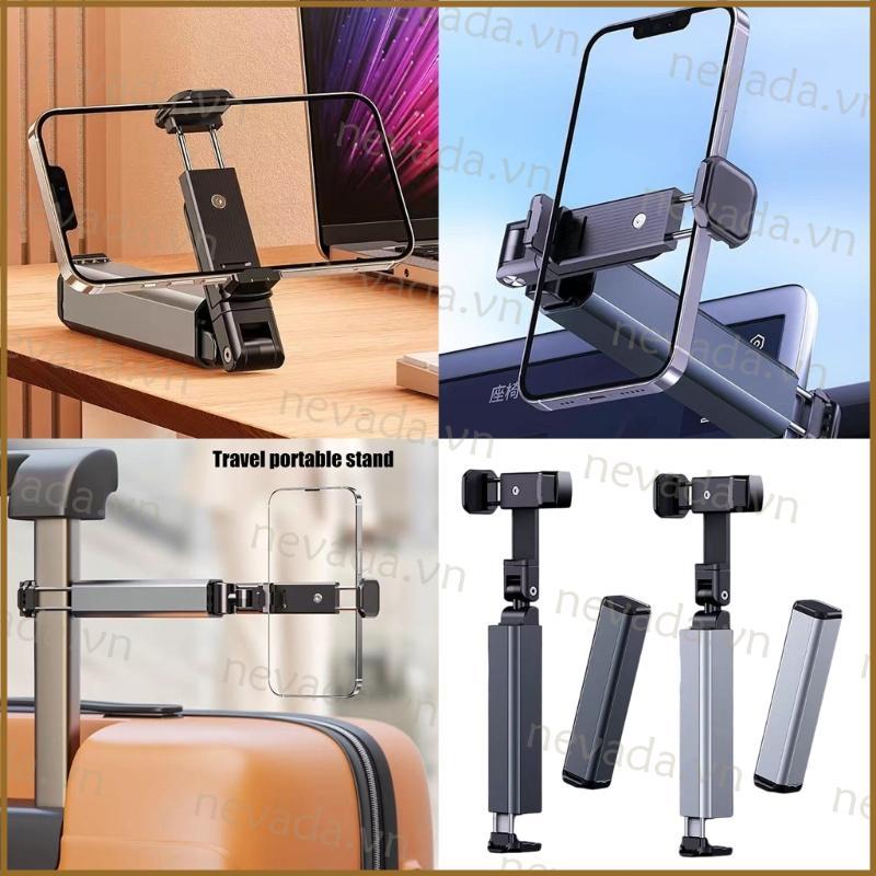 Adjustable Phone Clamp Mount 360 Rotatable Aluminum Holder For Tray Table Office