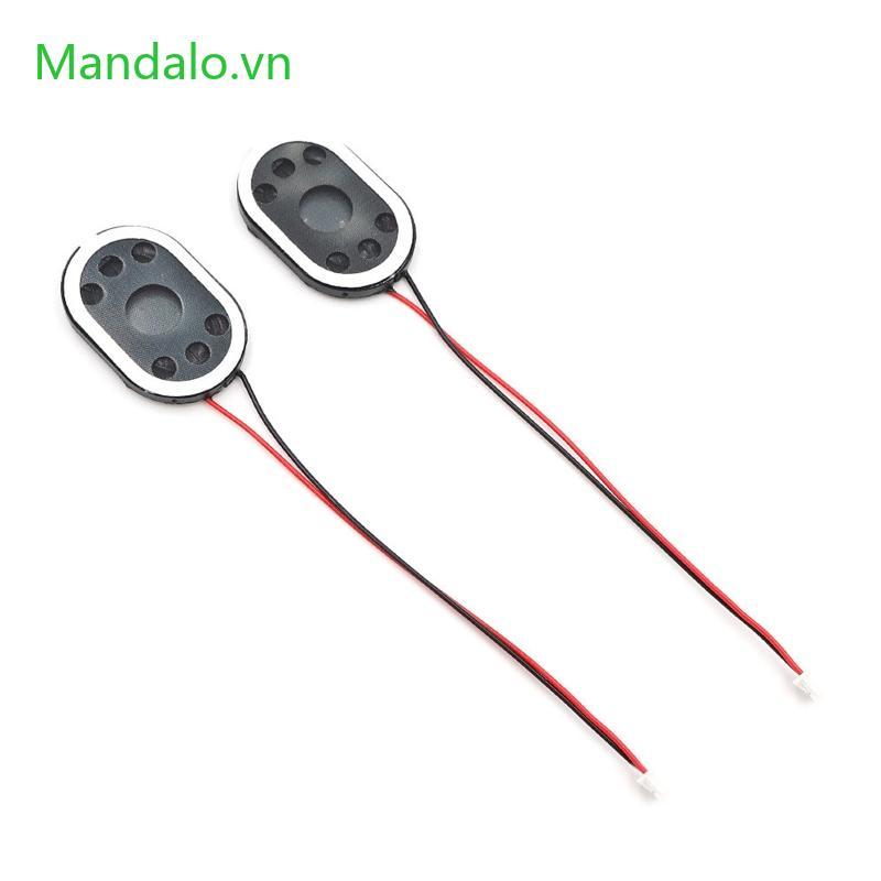 Gói 2 Loa Di Động Mini 2030 8ohm 1W Loa Có Cáp