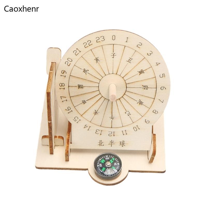 Equatorial Clock Model Hands on Assembly Toy Children Educational Toy