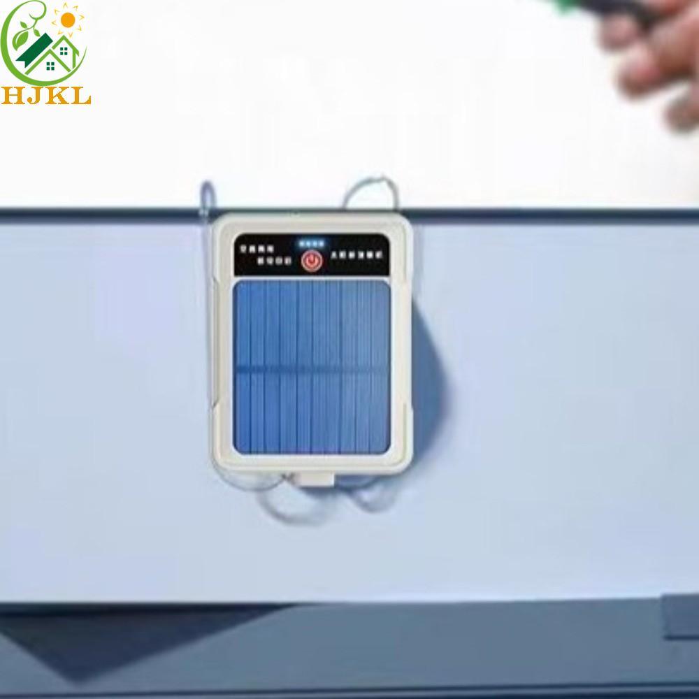 Máy sục khí cầm tay HJKL, Máy bơm oxy năng lượng mặt trời siêu im lặng tự động, có thể điều chỉnh chống nước 2-4L / phút USB Máy tạo oxy nhỏ có thể sạc lại Bể cá