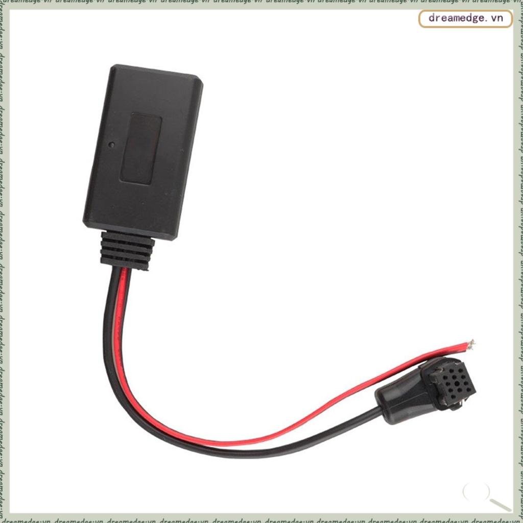 [dreamedge] Mô-đun chuyển đổi cáp âm thanh Bluetooth CD DVD Phụ kiện ô tô màu đen cho P99 P01