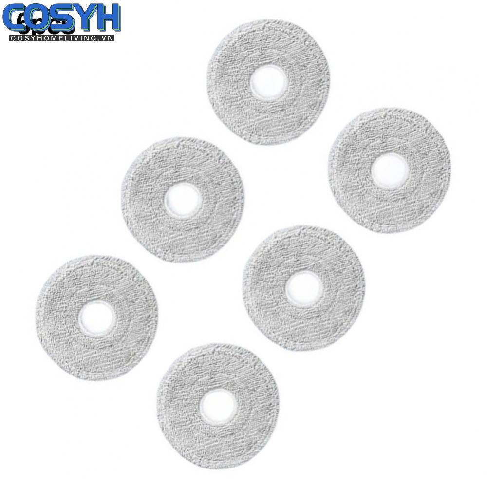 <cosyh>Mop Cloth Kit Microfiber Easy Installation Seamless Attachment Hygienic Floors