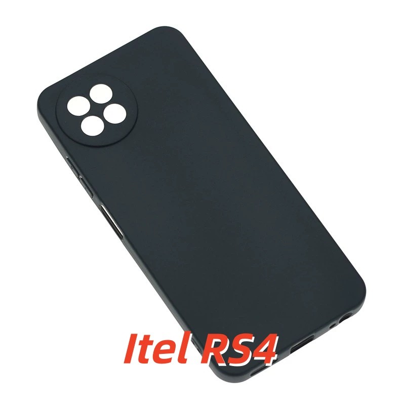 [Giảm giá hấp dẫn] Dành cho Ốp lưng Itel RS4 Silicon Full Case Vỏ điện thoại màu trơn cổ điển Cảm gi