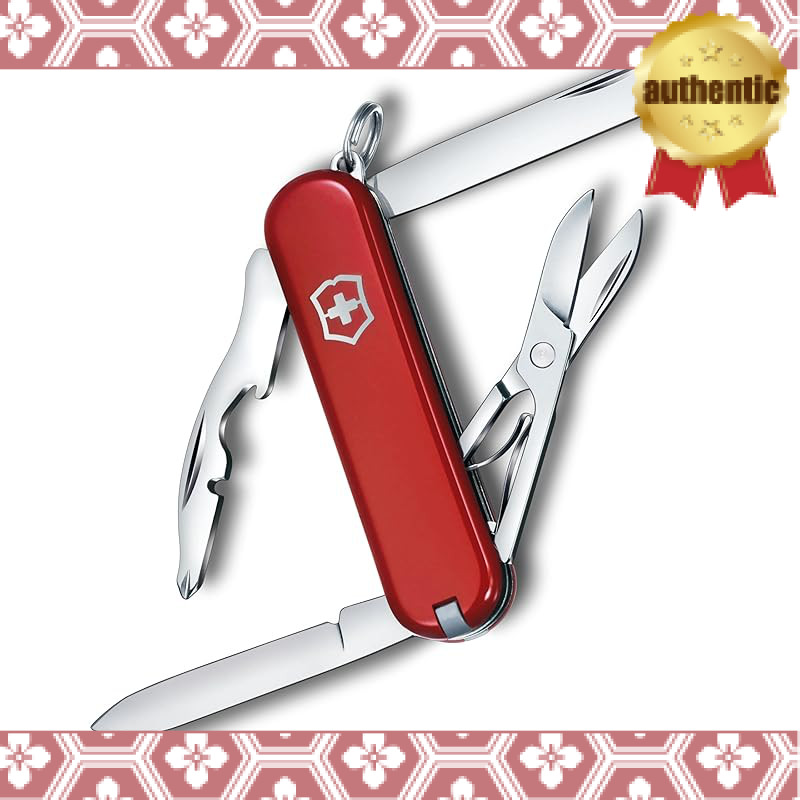 VICTORINOX Rambler Swiss Army Knife Multi-Functional Knife for Camping and Outdoor Activities with M