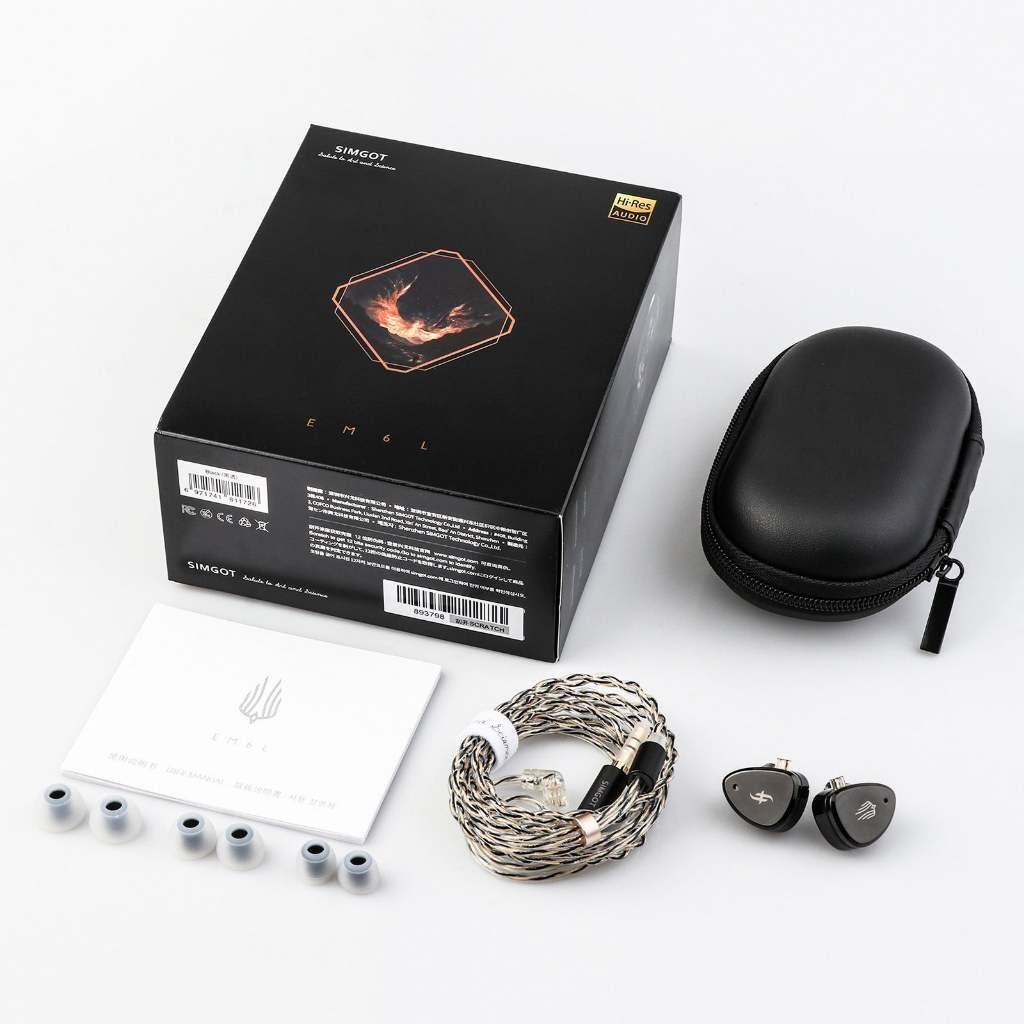Tai Nghe In Ear SIMGOT EM6L | NGHE TẠP GAmng - nhạc | Không Mic