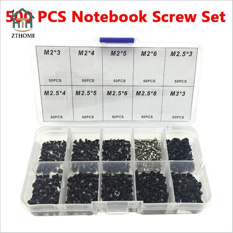 [ZTHOME] Bộ 500 ốc vít laptopputer đa năng m2 m2.3 m3 Boutique