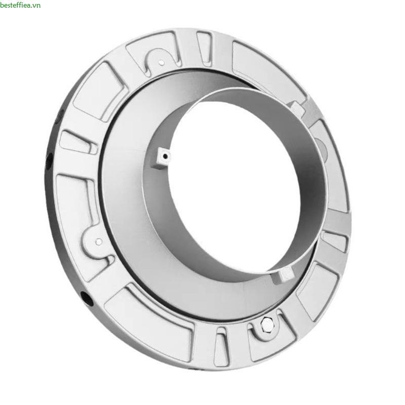 Beste Kim Loại Bowen Mount Softbox Tốc Độ Nhẫn Adapter Tăng Tốc Gắn Cho Tám Lỗ Vuông Softbox Hỗ Trợ 