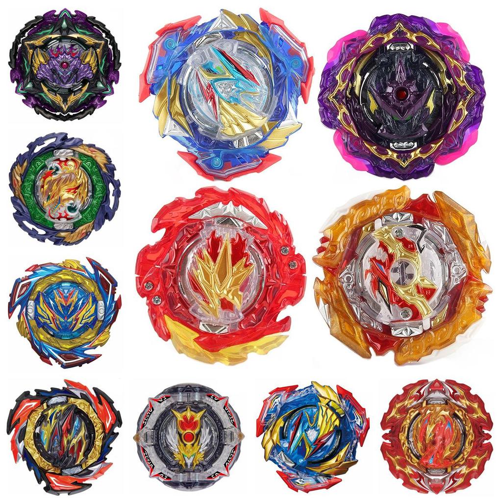 Ngọn lửa đơn B-185 B-193 B-205 B-206 Beyblade Burst Metal Beys Spinning không có bệ phóng