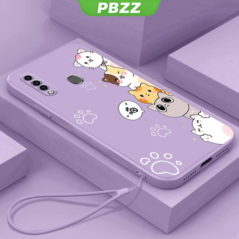ốp lưng SAMSUNG a20s Ốp Điện Thoại Silicon Mềm Mịn Bảo Vệ Cho SAMSUNG a20s DZMM01 viền vuông cute