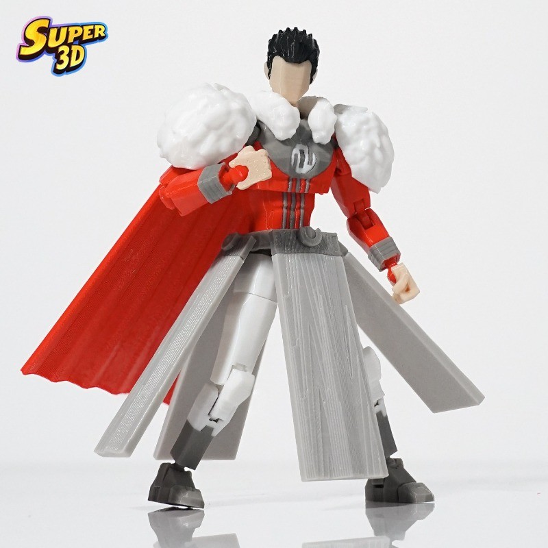 Emperor Mark 3D In Hình Nhân Vật Hành Động Dummy13 Invincible 3.0 Nhân Vật Đa Năng Shapeshift Anime 