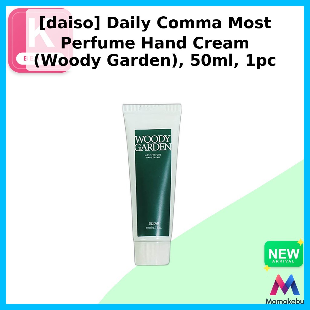 [daiso] Daily Comma Most Perfume Hand Cream (Woody Garden), 50ml, 1pc / Kem dưỡng tay Hàn Quốc của M