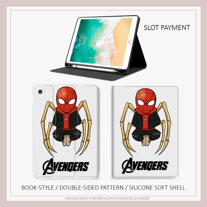 ốp ipadMarvel spiderman air6 ipad a16 gen 11 Air M3 Air 4/5/6 Air7 10.2 Gen 7/8/9ipad air m3 ốp ipad