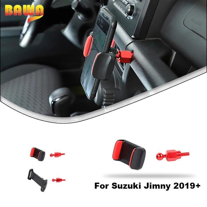 BAWA Xe IPad Giá Đỡ Điện Thoại Di Động Hỗ Trợ Cho Suzuki Jimny 2019 + GPS Máy Tính Bảng Chân Đế Phụ 
