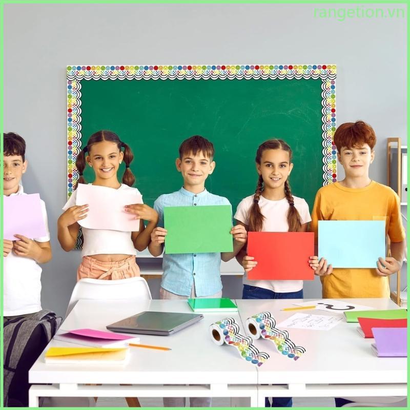 RAN Smile Face Bulletin Board Viền viền cho bảng thông báo lớp học Bảng phấn