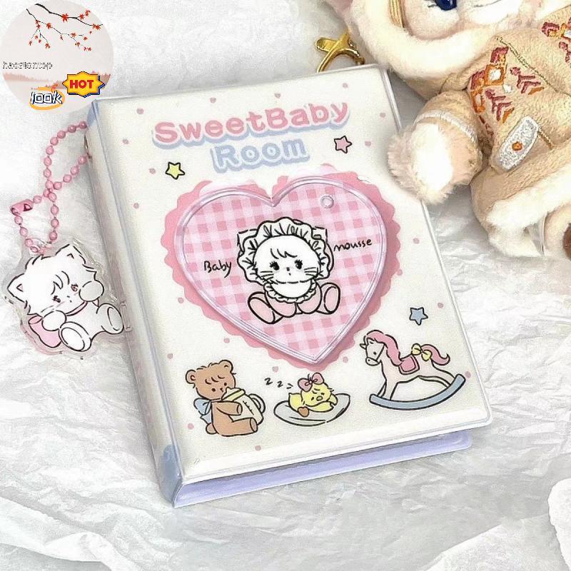 Haostontop 36 Khe Hàn Quốc Dễ Thương Miko Album Ảnh 3 Inch Thần Tượng Photocard Bộ Sưu Tập Sách Lomo