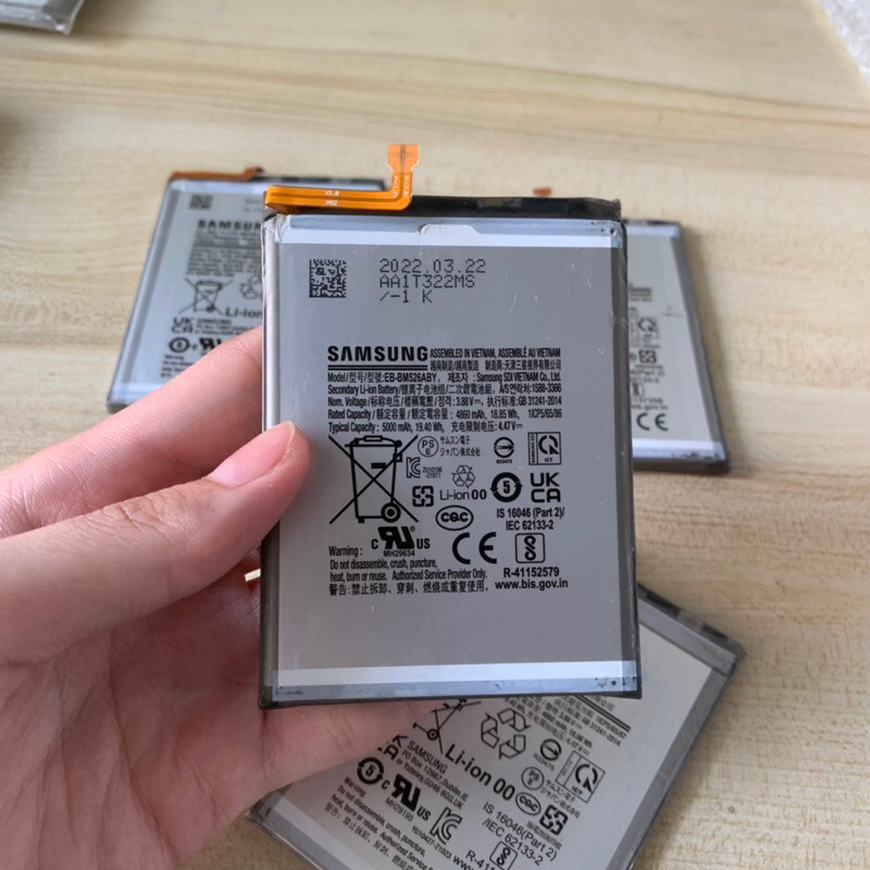 Pin thay thế samsung A23 5G / A73 5G / F23 5G / M23 / M52 5G / M53 5G ( EB-BM526ABY ) Zin