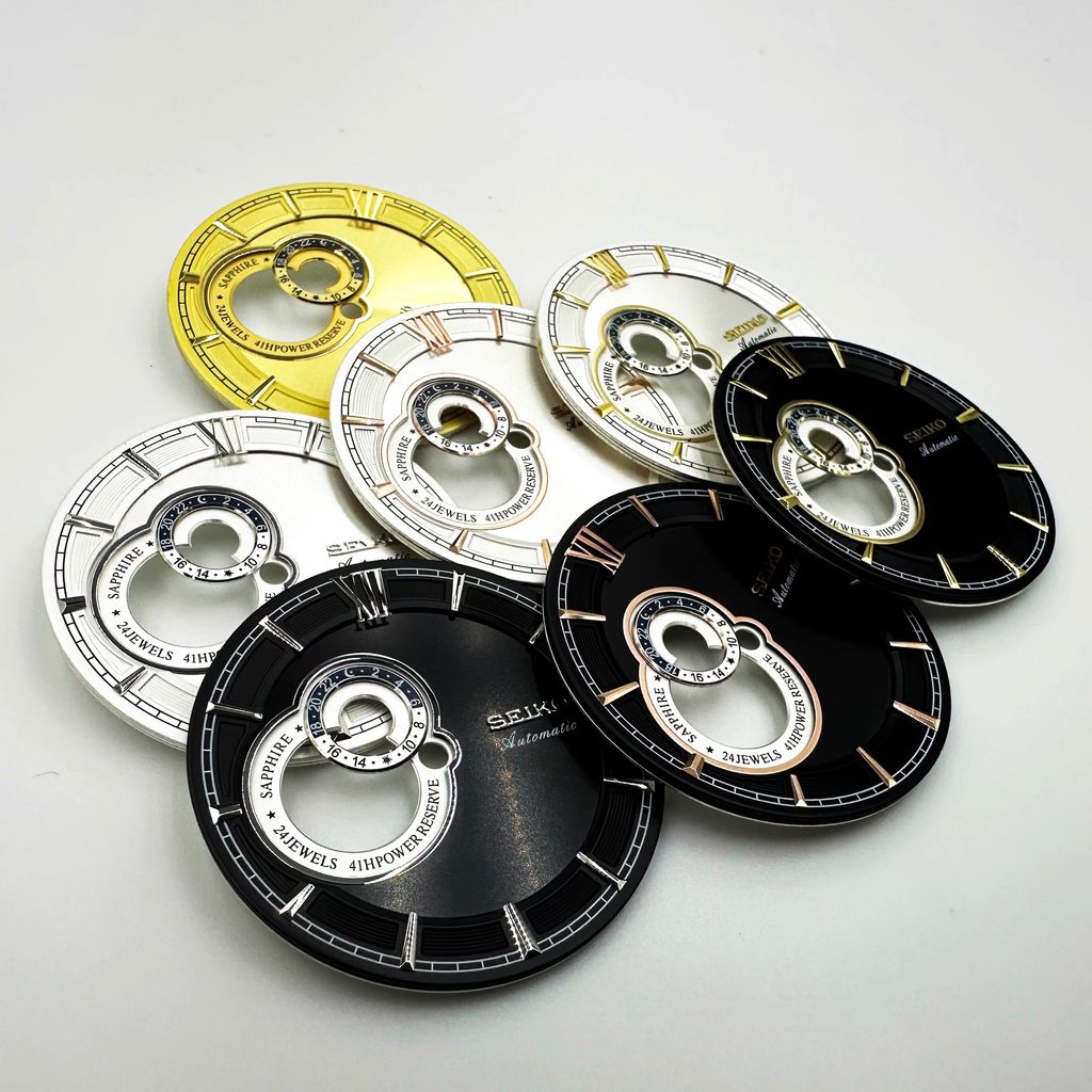 Phong cách mới NH39 Đường kính mặt số 35,8mm Bề mặt La Mã Không có bề mặt phát sáng Sửa đổi Phụ kiện