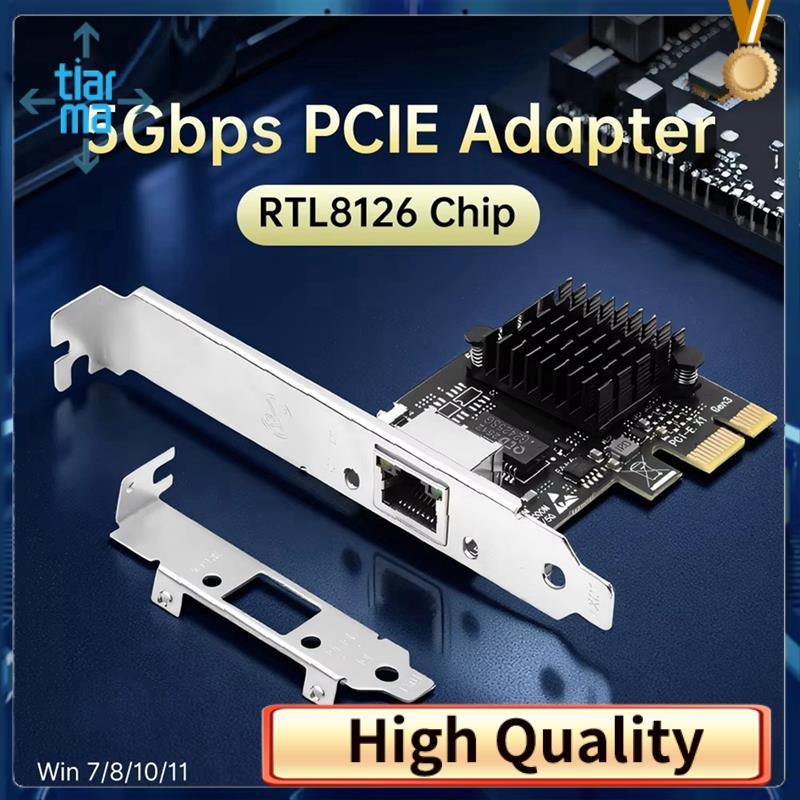 Card mạng Gigabit RTL8126 Ethernet PCIE Wlan Adapter RTL8126 100Mbps / 1G / 2.5G / 5G Gigabit Ethern