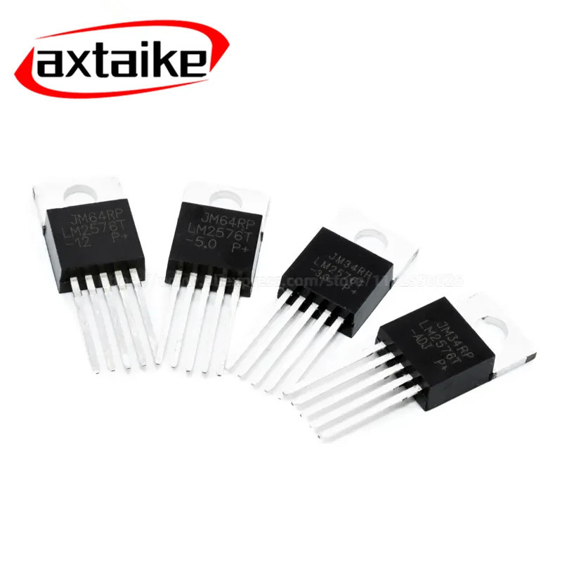 10 CÁI LM2576 LM2576T-3.3 LM2576T-5.0 LM2576T-12 LM2576T-ADJ TO220-5 3.3V 5V 12V DIP Bộ điều chỉnh đ