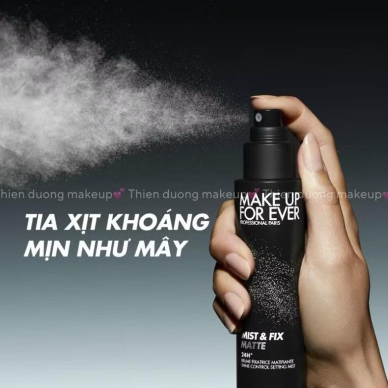 Xịt Giữ Make Up - MAKE UP FOR EVER MIST&FIX MATTE 100ml