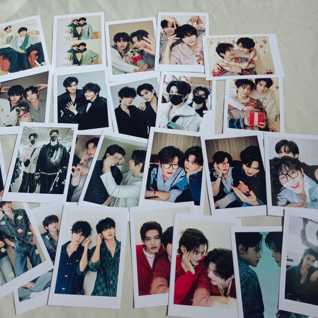 T Phim Thái Wu 'an Hao Yiran Cloud Flag CP Photo Card Chất Liệu Tự In 1185cm Polaroid Style Card Clo