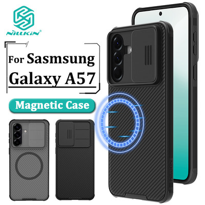 Ốp từ tính Nillkin cho Samsung Galaxy A57 / A55 / A36 / A26 / A17 Ốp điện thoại bảo vệ thanh trượt máy ảnh