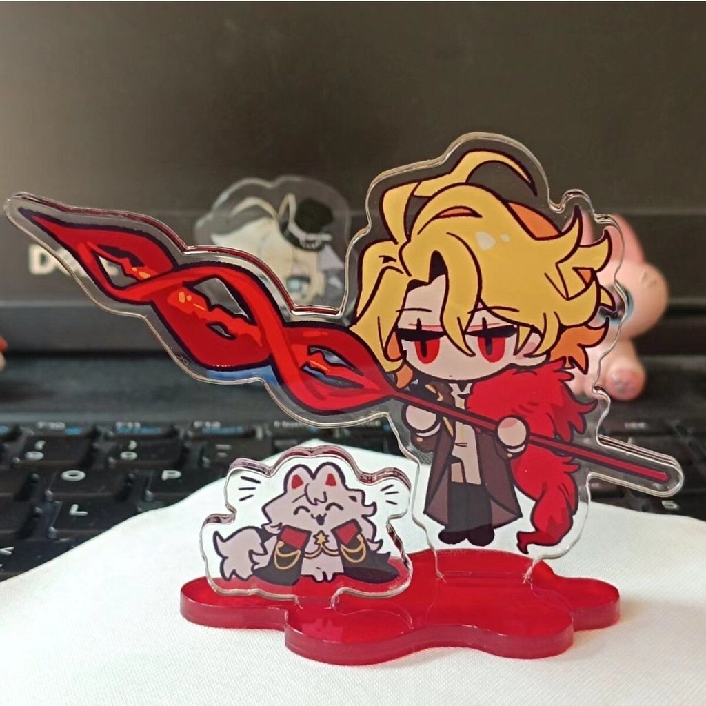 Sancho Acrylic Stand Limbus Company Game Goods Cute Figure Display Collection Desk Decor Ornament ka