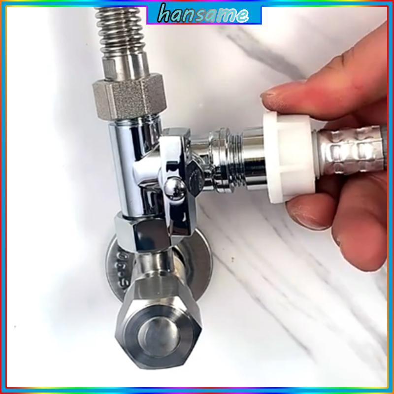 Van dừng HAN Tees 1 2X1 2X1 2 Nén Tắt Đầu Nối Diverters 3 Chiều