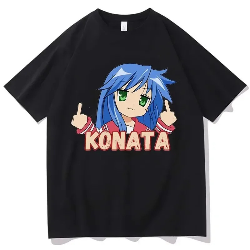 Nón Anime Ngôi Sao May Mắn - Áo Thun Konata Izumi Phối oversize