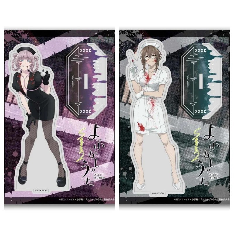 Standee Call of the Night Nazuna Nanakusa Anko Uguisu Kou Yamori Nurse Series Mô hình Anime Mica tra
