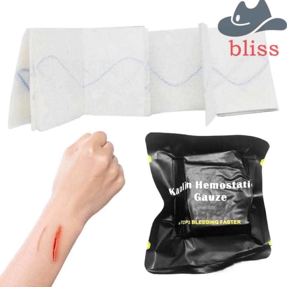 Bliss Gạc Kaolin Cầm Máu - Vải Không Dệt Với Kaolin & Chitosan Cho Vết Thương Khẩn Cấp