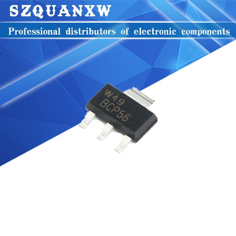 10 CÁI BCP56T1G SOT223 BCP56 SOT BCP51 BCP51-16 BCP52 BCP52-16 BCP53 BCP53-16 BCP53T1G BCP54-16 BCP5