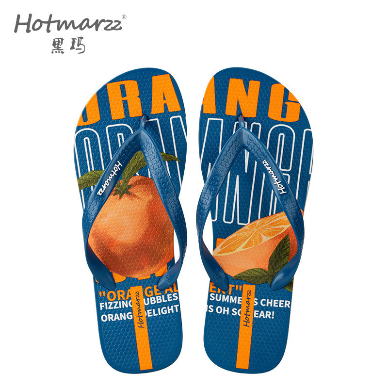 Hotmarzz Hotmarzz Dép đi biển thông thường dành cho nam Dép xỏ ngón chống trượt Dép đi biển