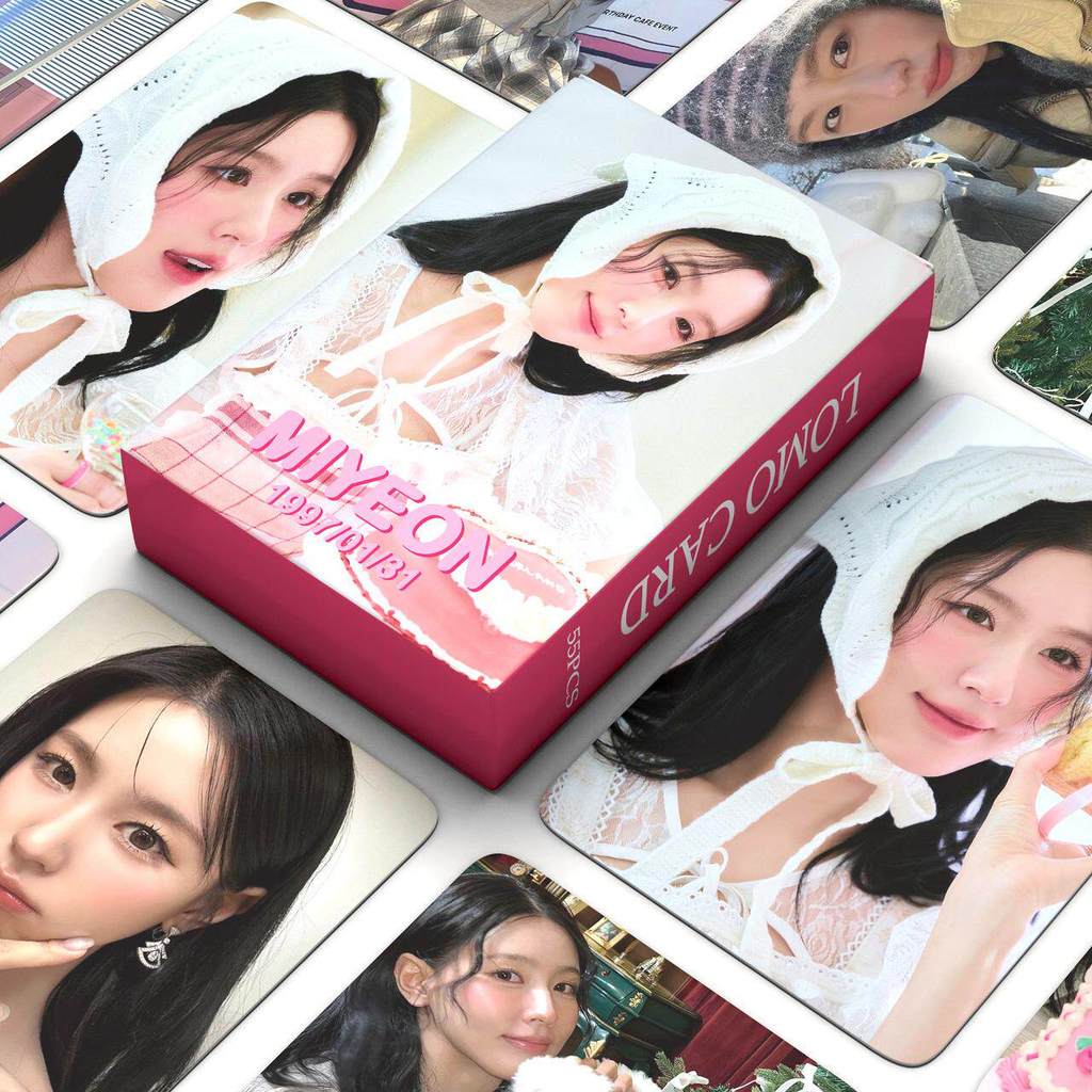 [Giảm giá kỷ niệm kỷ niệm] Hỗ trợ Photocard GIDLE Zhao Meiyeon Photocard Girl Baby MIYEON Album Card