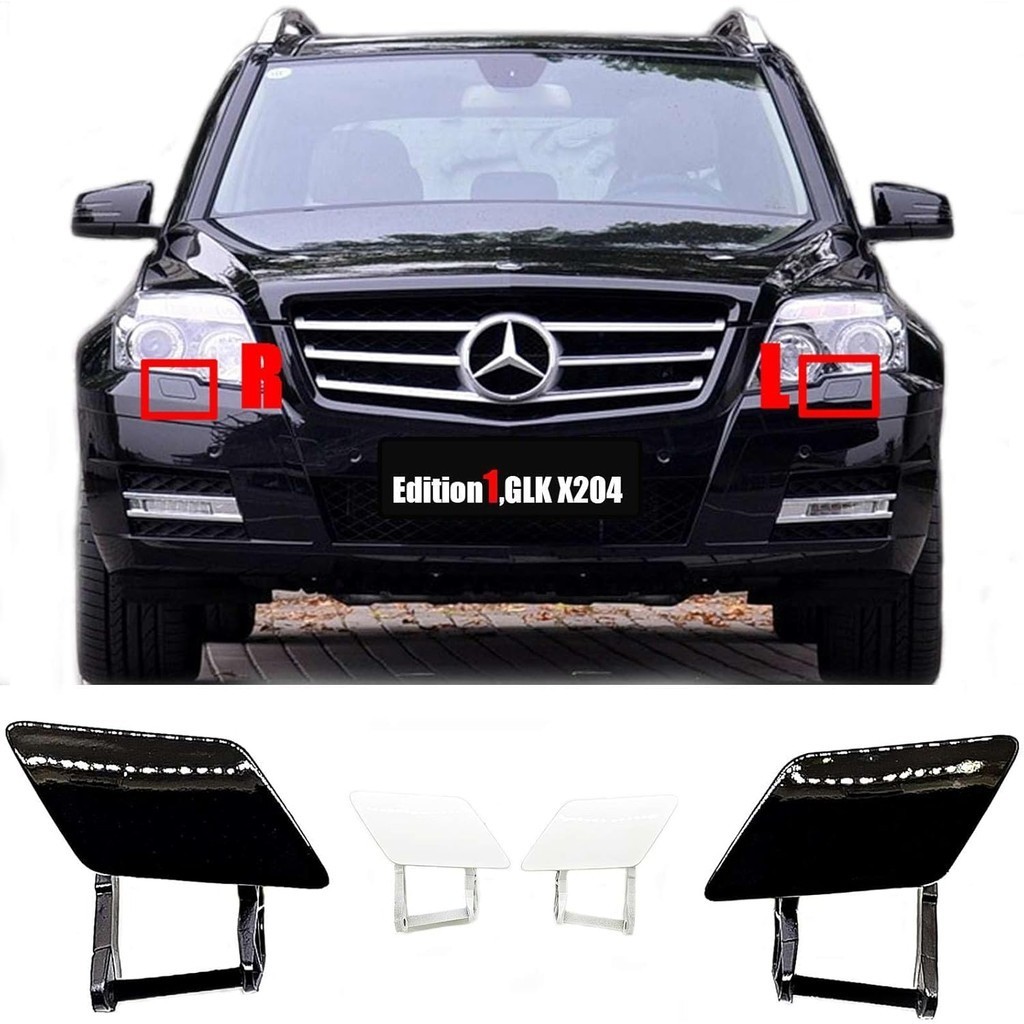Vỏ máy giặt đèn pha cho 08-11 Mercedes-Benz GLK Class X204 W204 Fit GLK200 GLK220 GLK280 GLK250 GLK3