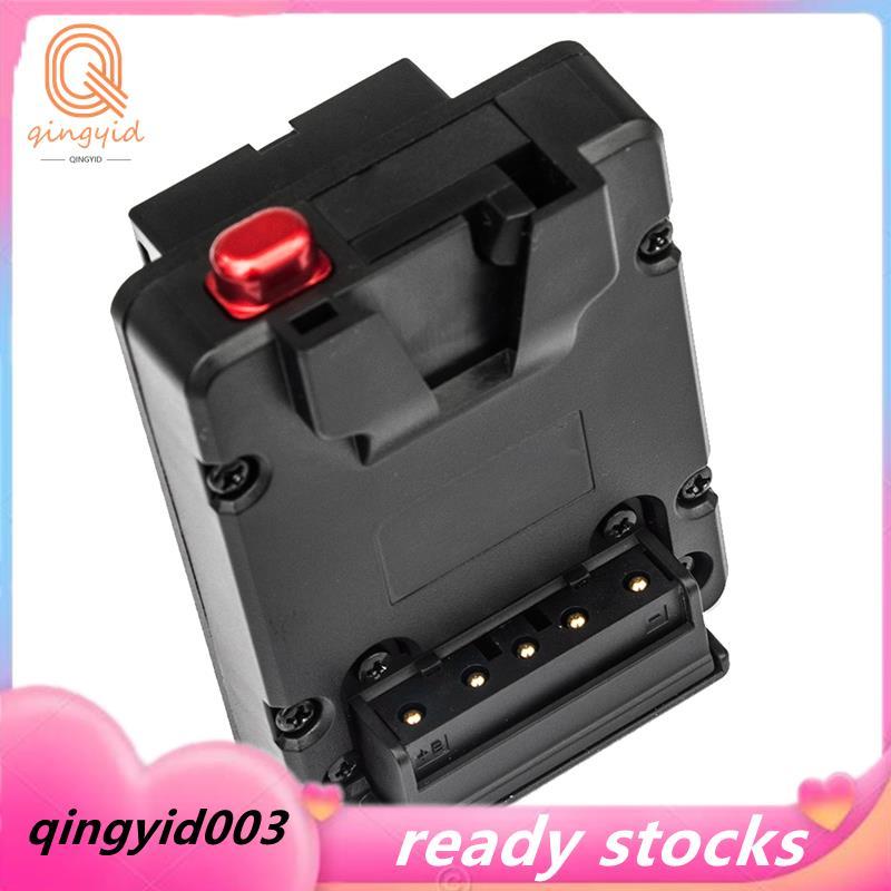 Pin V Mount V-Lock sang NP-F F550 F570 F750 F970 Tấm chuyển đổi pin giả D-Tap cho màn hình đèn LED V