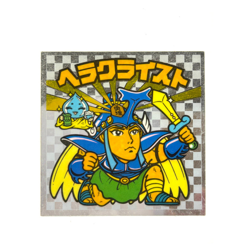 Lotte Bikkuriman Sticker Devil VS Angel Herakleist Vintage (C) JAPAN