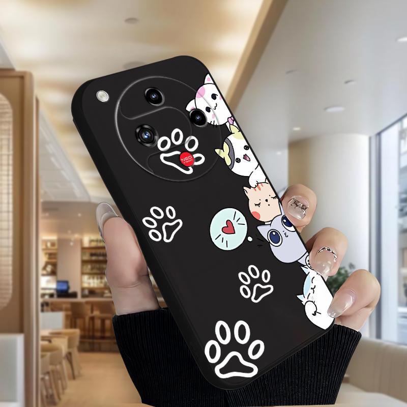 Ốp Lưng Cho ZTE Nubia Z70S Ultra Nubia RedMagic 10 Air Nubia Focus 2 Ốp Điện Thoại Mèo Hoạt Hình Dễ 
