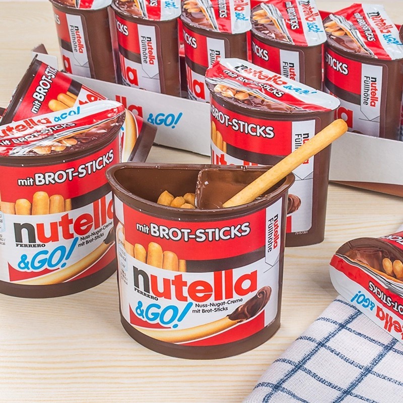 Hàng sẵn có Vận chuyển nhanh Phí nhập khẩu / Lero Nutella Nutella Nutella Hazelnut Chocolate Finger 