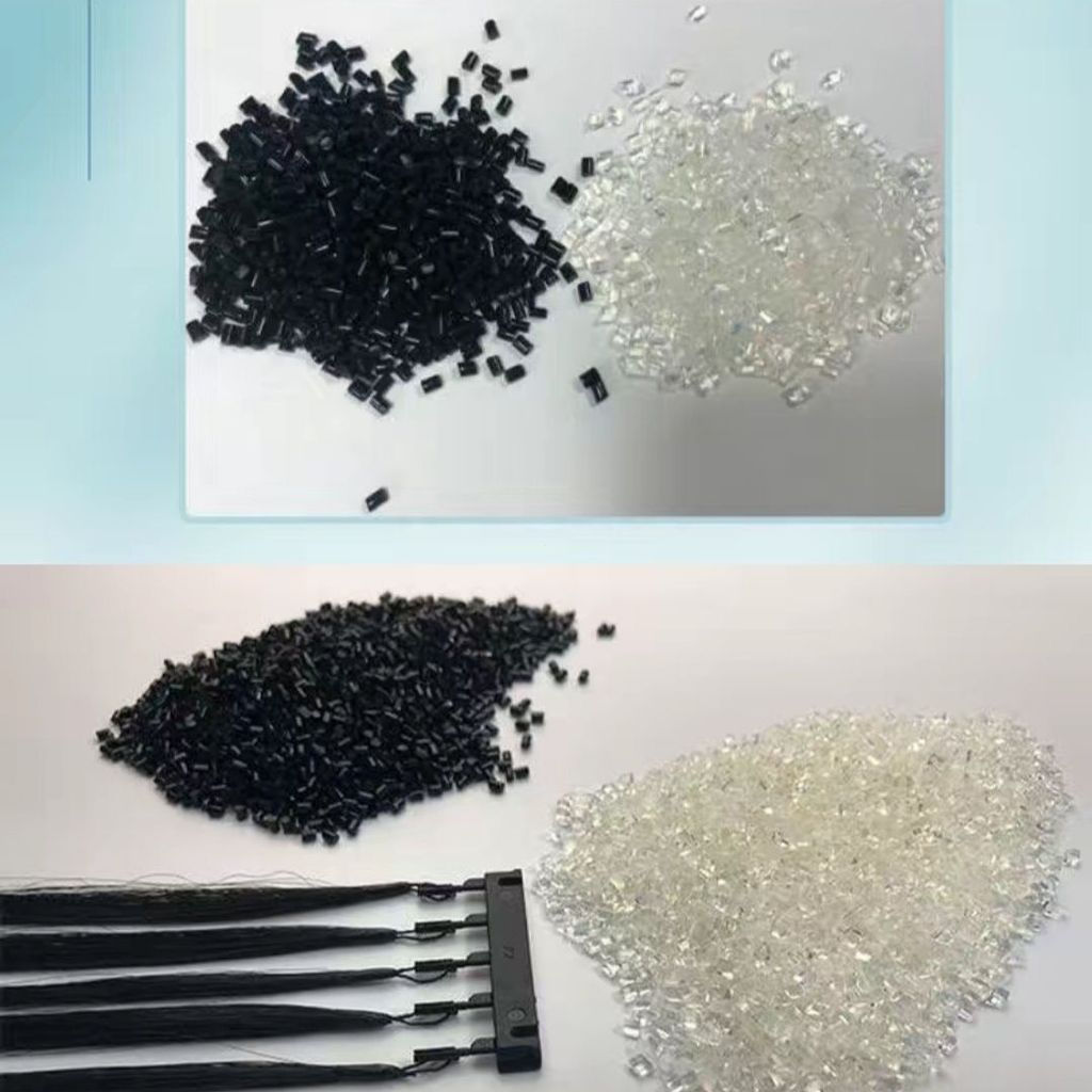 New Product#Hair Extension Hot Melt Granule Glue6D8D Ultrasonic Nano Special Glue for Hair Extension